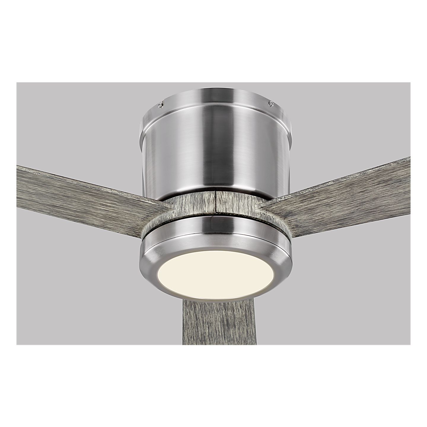 Clarity 52" Semi Flush LED Ceiling Fan