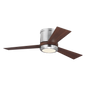 Clarity 42" Semi Flush LED Ceiling Fan
