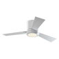 Clarity 42" Semi Flush LED Ceiling Fan