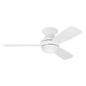 Ikon 44" Hugger LED Ceiling Fan