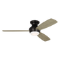 Ikon 52" Semi Flush LED Ceiling Fan