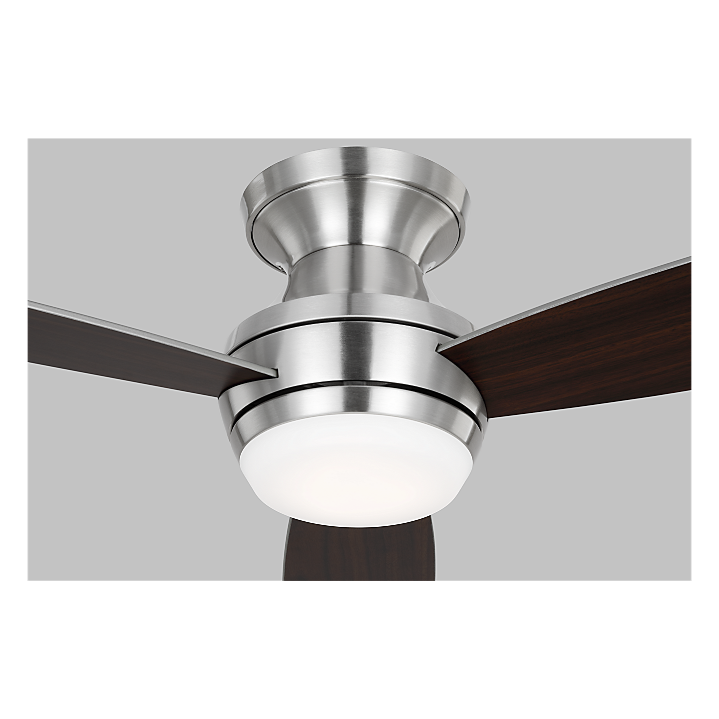 Ikon 52" Semi Flush LED Ceiling Fan