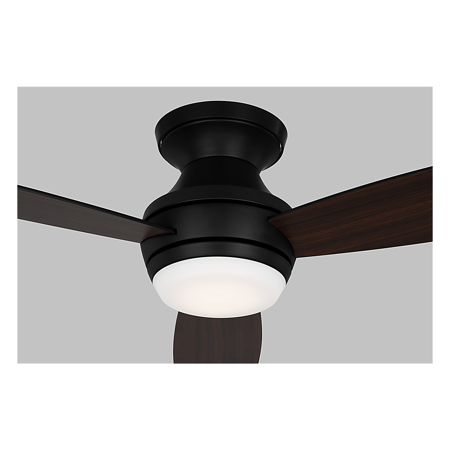 Ikon 52" Semi Flush LED Ceiling Fan