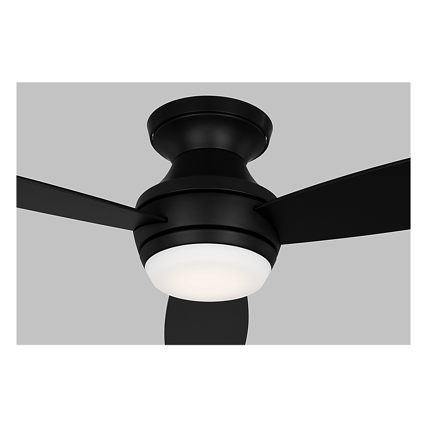 Ikon 52" Semi Flush LED Ceiling Fan