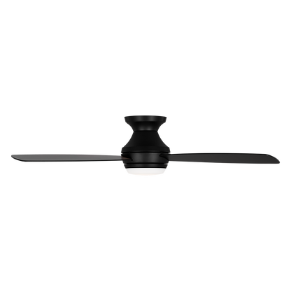 Ikon 52" Semi Flush LED Ceiling Fan