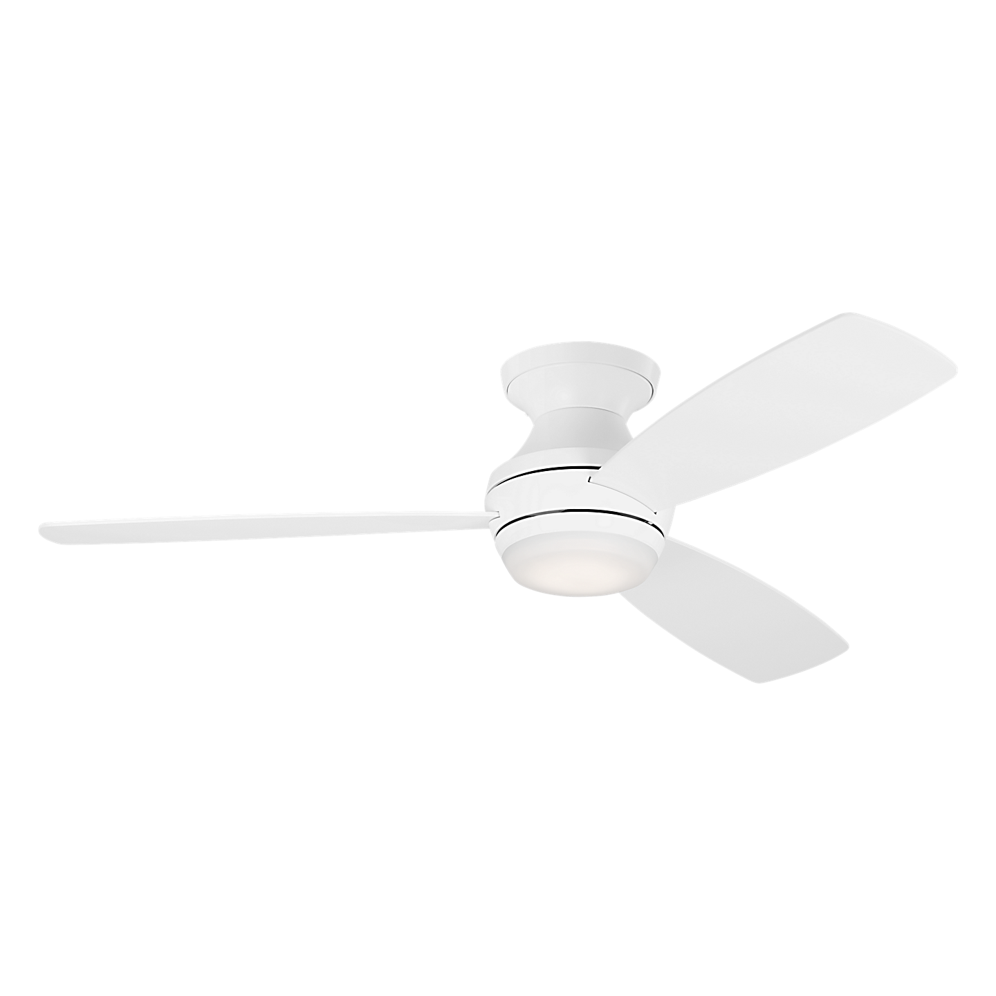 Ikon 52" Semi Flush LED Ceiling Fan