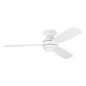 Ikon 52" Semi Flush LED Ceiling Fan