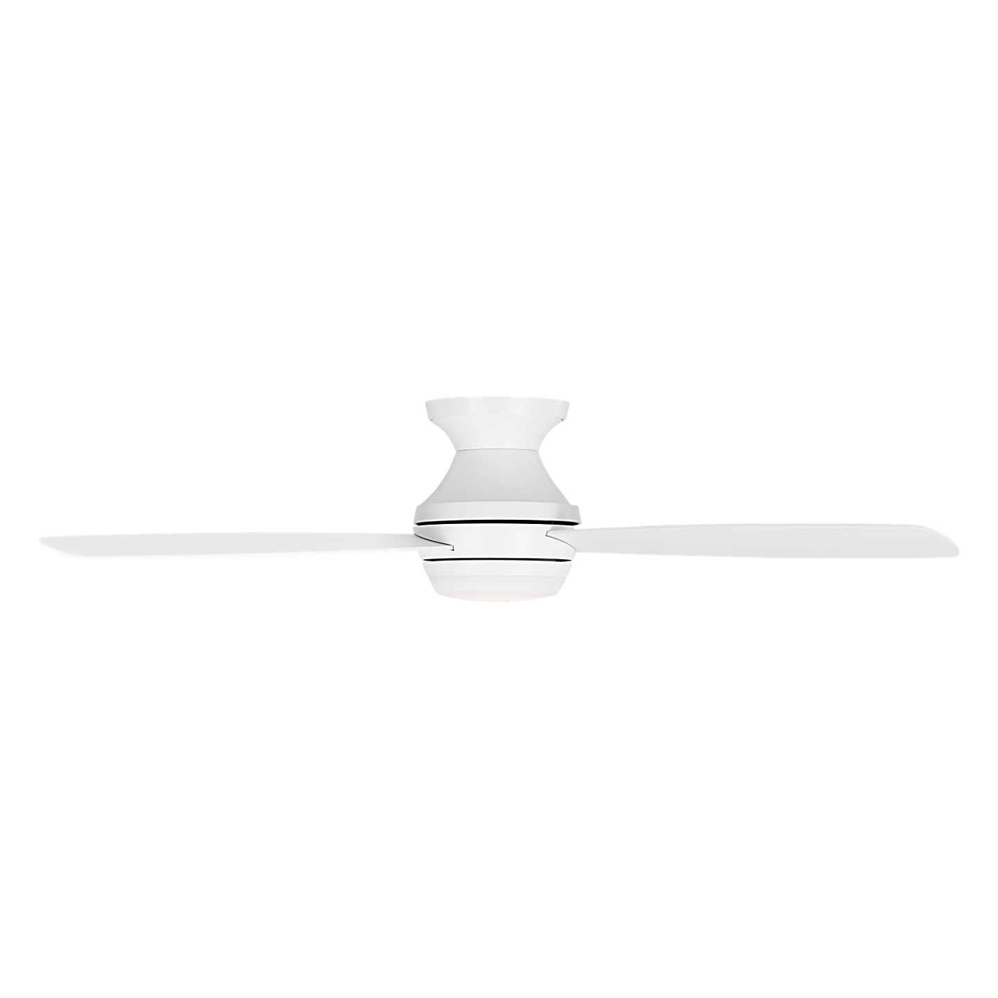Ikon 52" Semi Flush LED Ceiling Fan