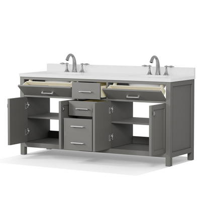 Caroline 72" Double Bath Vanity