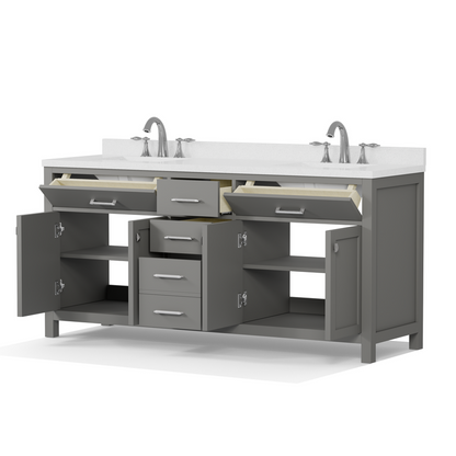 Caroline 72" Double Bath Vanity