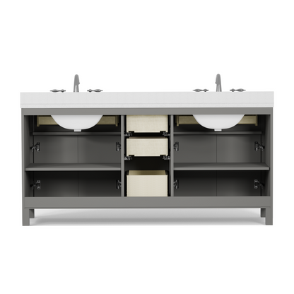 Caroline 72" Double Bath Vanity