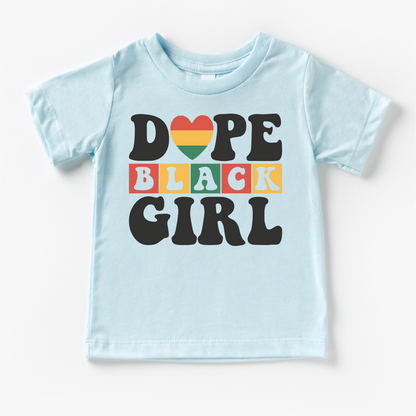 Dope Black Girl Black History Shirt - Juneteenth Kids & Adult Tee