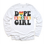 Dope Black Girl Black History Shirt - Juneteenth Kids & Adult Tee