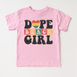Dope Black Girl Black History Shirt - Juneteenth Kids & Adult Tee