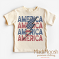 America Lighting Bolt - July 4th