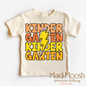 Kindergarten Lightning Bolt Shirt - School Shirt
