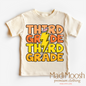 Third Grade Lightning Bolt Shirt - School Shirt