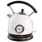 MegaChef 1.8 Liter Half Circle Electric Tea Kettle with Thermostat in