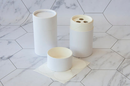 2 ounce / 60 g Paper Shaker Tube Large Holes