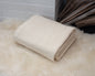 Organic Cotton Throw Blanket | Organic Textiles | Woven Throw Blanket | Earth-Friendly Blanket | Cotton Blanket | Choice of Color