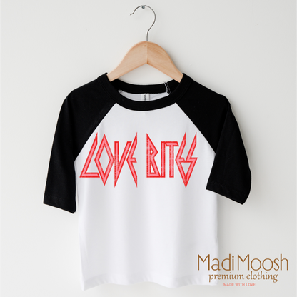 Love Bites Retro Valentine's Shirt - Rocker Valentine Tee