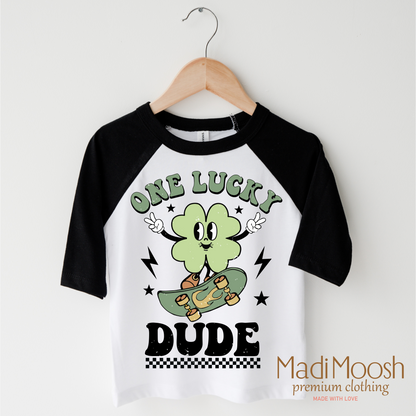 One Lucky Dude St. Patrick's Day Shirt - St. Patrick's Day Tee