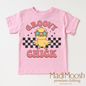 Groovy Chick Easter Shirt - Retro Easter Chicken Tee
