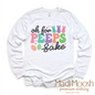 Oh For Peeps Sake Easter Bunny Shirt - Kids Easter Tee