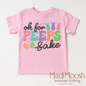 Oh For Peeps Sake Easter Bunny Shirt - Kids Easter Tee