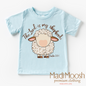 The Lord Is My Shepard Psalm 23:1 Shirt - Kids Easter Tee
