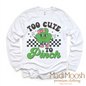 Too Cute To Pinch St. Patrick's Day Shirt - Kids St. Patrick's Day Tee