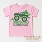Crushing Shamrocks St. Patrick's Day Shirt - Monster Truck St. Patrick's Day Tee