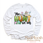On The Hunt Easter Bunny Shirt - Kids Easter Egg Hunt Tee