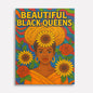 Beautiful Black Queens Coloring Pages – 48 Pages – Regal, Empowering, Afrocentric Beauty – For Adults