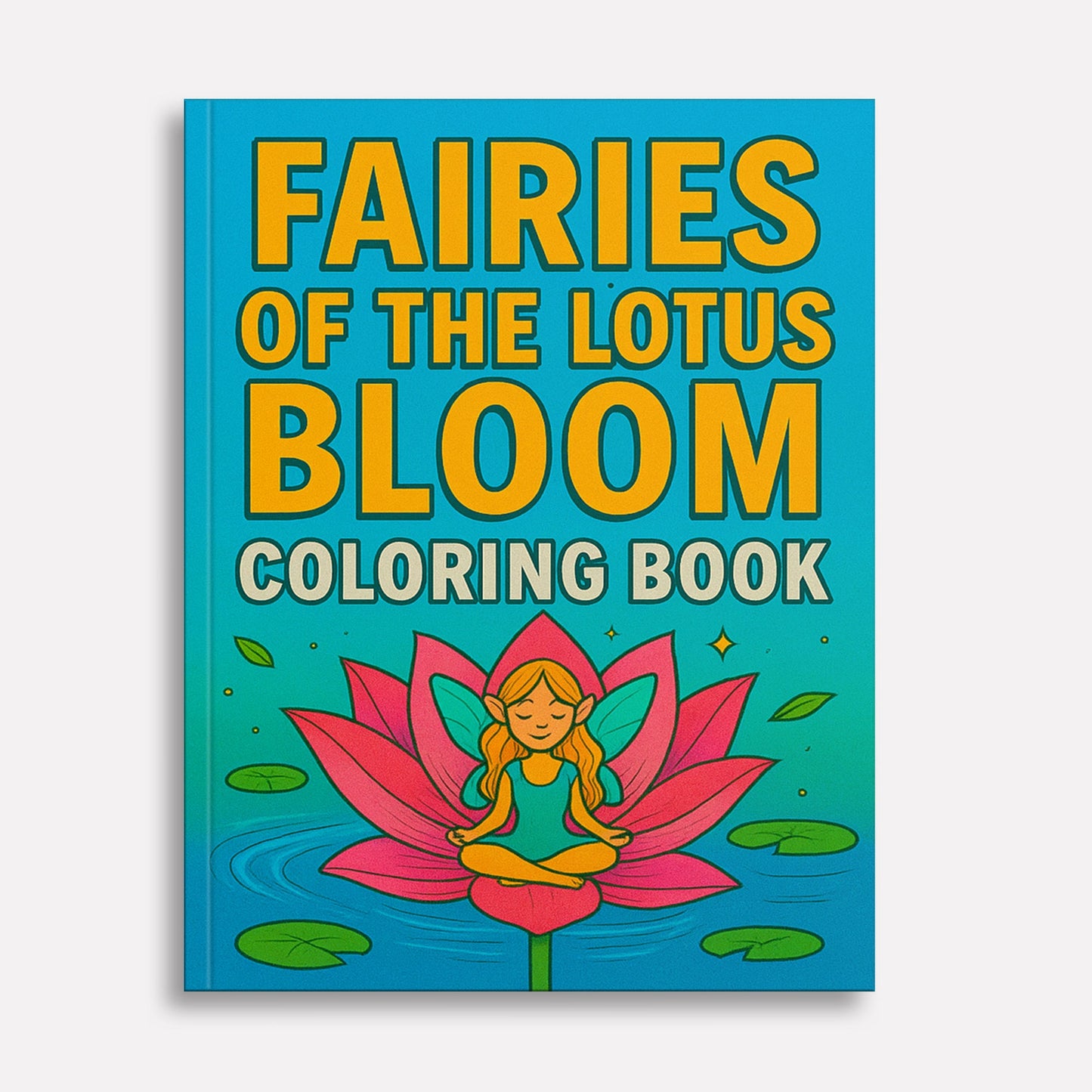 Fairies of the Lotus Bloom – Coloring Pages – 48 Magical Flower Scenes – For Kids and Adults