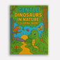 Gentle Dinosaurs in Nature Coloring Pages – 48 Pages – Cute, Calm, Jungle Adventures – For Children