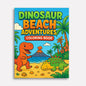 Dinosaur Beach Adventures – Dinosaur Coloring Pages – 48 Pages – Fun, Tropical, Prehistoric Playtime – For Kids
