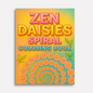 Zen Daisies Spiral – Flower Coloring Pages – 48 Pages – Meditative, Botanical, Mindful Patterns – For Adults
