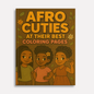 Afro Cuties Self-Care Queens Coloring Pages – 48 Pages – Fun, Beautiful, Black Girl Confidence – For Adults