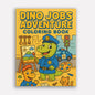 Dino Jobs Adventure Coloring Pages – 48 Pages – Funny, Imaginative, Career-Themed Scenes – For Kids