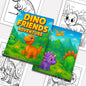 Dino Friends Adventure – Dinosaur Coloring Pages – 48 Pages – Fun and Friendly Dinos – For Kids