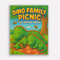 Dino Family Picnic Coloring Pages – 48 Pages – Fun, Cozy, Prehistoric Adventures – For Kids