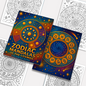 Zodiac Mandalas of the Cosmos Coloring Pages – 48 Celestial Astrology Designs for Adults