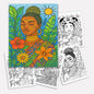 Tropical Goddess Coloring Pages – 48 Pages – Radiant, Relaxing, Feminine Energy – For Adults