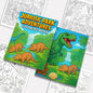 Jurassic Park Adventures – Dinosaur Coloring Pages – 48 Pages – Exciting, Wild, Prehistoric Fun – For Kids