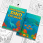 Underwater Dino Explorers – Dinosaur Coloring Pages – 48 Pages – Whimsical, Creative, Deep Sea Dinos – For All Ages
