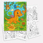 Dino Magic Kingdom Coloring Pages – 48 Pages – Fun, Fantasy-Filled, Prehistoric Adventures – For Kids