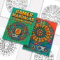 Gamer Mandalas – Mandala Coloring Pages – 48 Pages – Controllers, Pixels, Retro Symbols & Game Vibes – For Teens and Adults