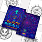 Galactic Mandalas – Mandala Coloring Pages – 48 Pages – UFOs, Aliens, Meteors & Cosmic Symbols – For Adults
