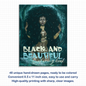 Black and Beautiful Coloring Pages – 48 Empowering Designs for Adults